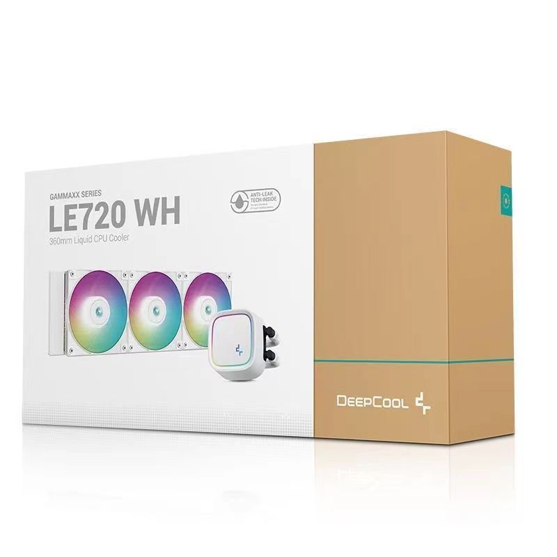 Deepcool LE720 Ice Element 360 ชุดระบายความร้อนด้วยน้ำแบบ All-in-One สำหรับ CPU พร้อมไฟ ARGB รองรับแ