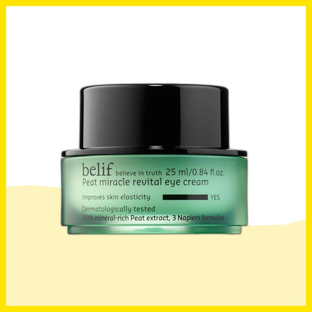 [Belif] Peat Miracle Revital Eye Cream 25ml / Korean Eye Cream / Revitalizing Formula / ของแท้ 100% 