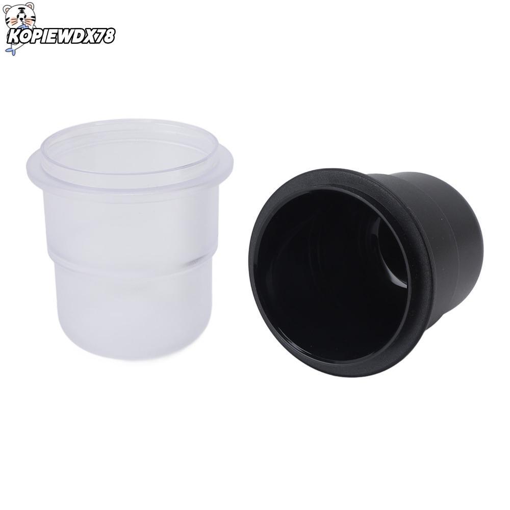 KOPIEWDX78MN 2 ชิ้นชุด Portafilter Dosing Cup,หนา PC วัสดุ Matte Dosing Cup, 2.68x2.68x2.76 นิ้ว 2 ช