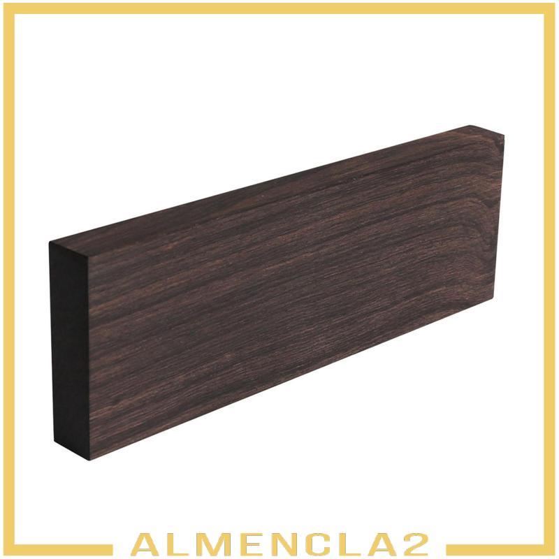 Ebony Lumber กีตาร์ Picks สะพาน DIY Handle Lumber DIY วัสดุ Lumber
