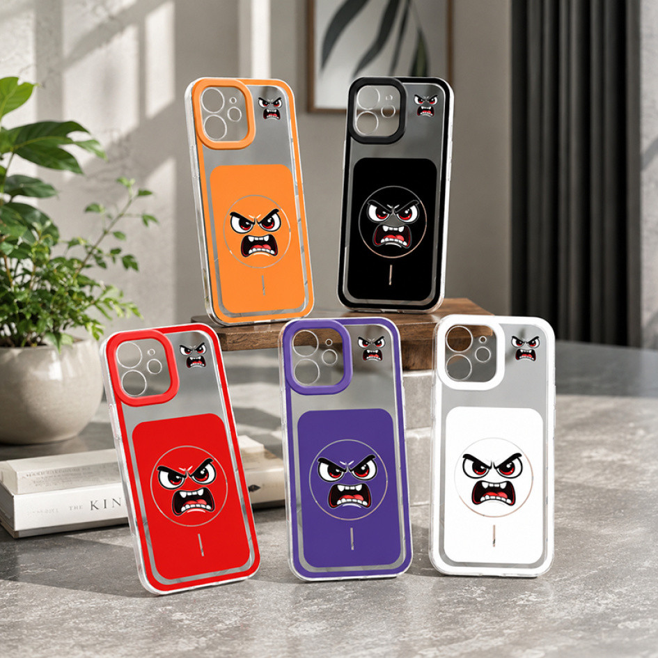 HP Angry MagSafe Emoticon เคสโทรศัพท์สําหรับ VIVO V60 - V60 LITE - V50 - V50 LITE - V40 - V40 LITE -