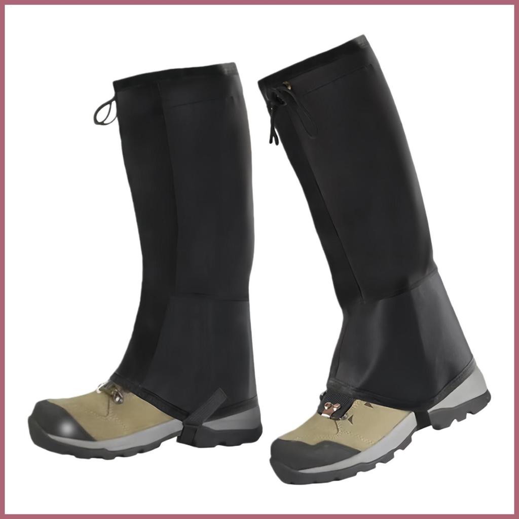 Gaiters สําหรับเดินป่ากันน้ําปรับเกียร์การล่าสัตว์ Gaiters สําหรับผู้ชายผู้หญิงเดินป่า Boot Snow ฤดู