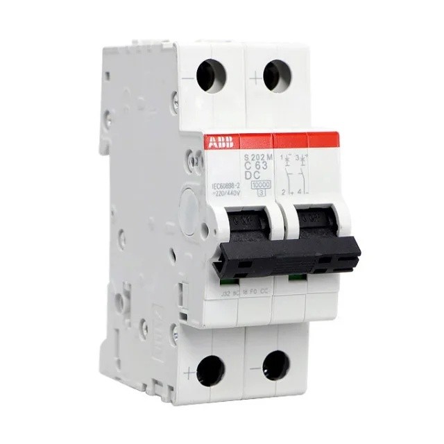 TU5R S202-C10 Miniature Circuit Breaker 2P 6kA ความจุทําลาย Li Protection วัสดุโพลีคาร์บอเนต