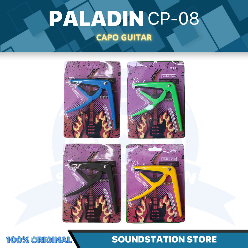 Paladin CP-08 Guitar Capo - CP08 Guitar Capo