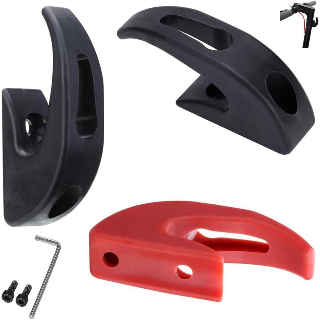 3 ชุดไฟฟ้าสกู๊ตเตอร์ตะขอสกรู E-Scooter ด้านหน้าโพสต์ตะขอแขวนสําหรับ Xiaomi M365 Pro M187 Segway Nine