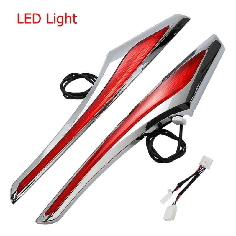 Bรถจักรยานยนต์ Saddlebag Accent Swoop ไฟ LED สําหรับ Honda GL1800 2012-2017 F6B 2013-2017