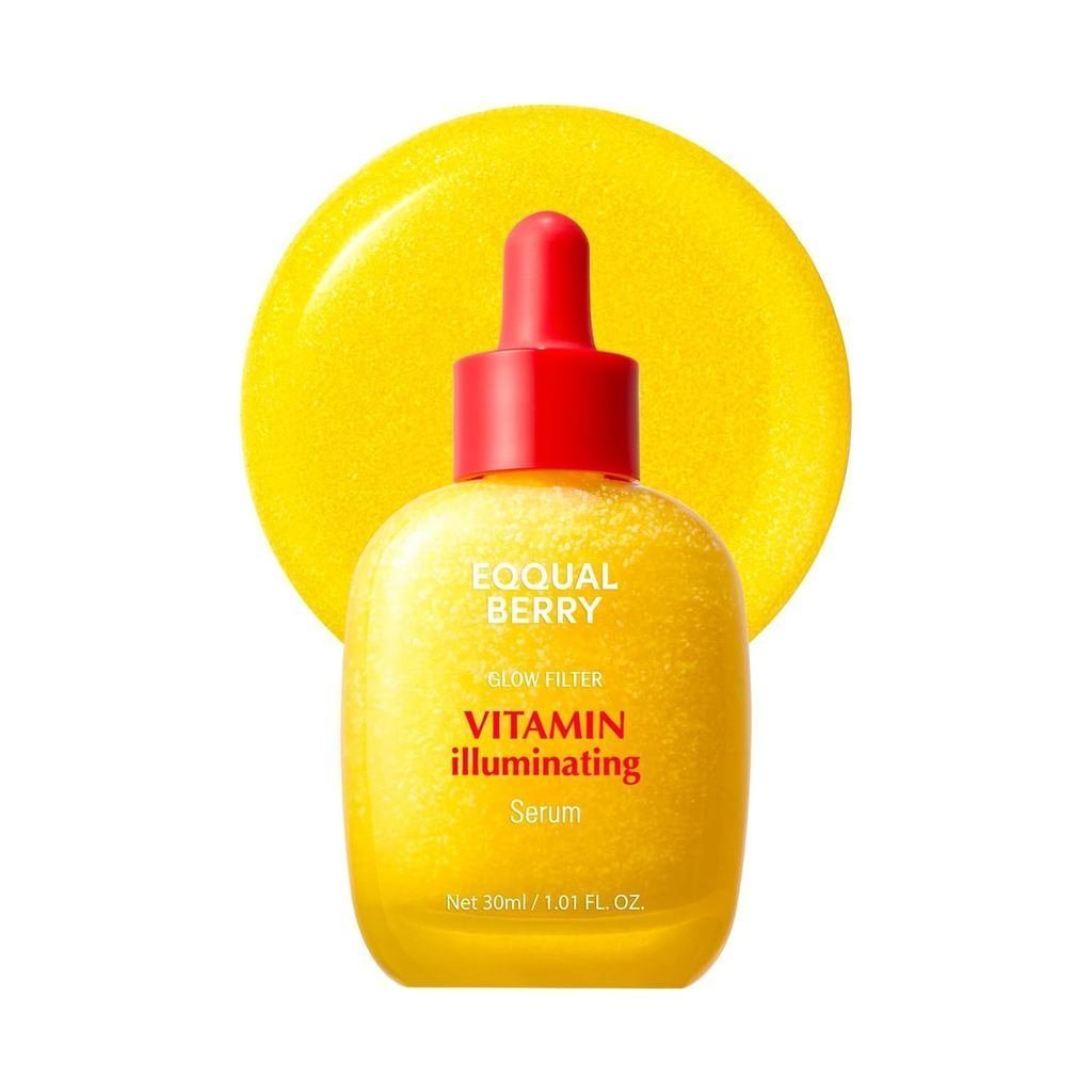 EQQUALBERRYVitaminIllumingSerum|ไนอาซินาไมด์4%&TXA|BrighteningVitaminCSerumforFaceGlowwithHyaluronic