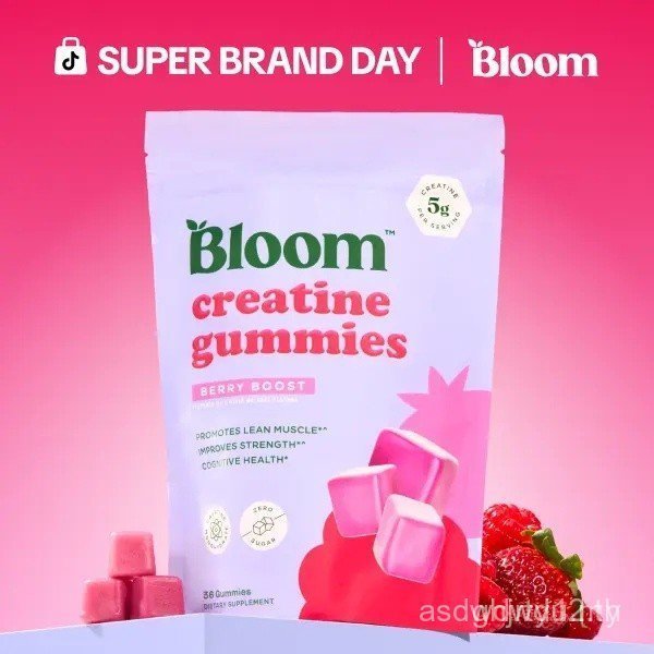 BloomNutritionCreatineGummies-Energy,ความรู้ความเข้าใจHealth&Post-WorkoutRecoveryPromotes&Improves-C