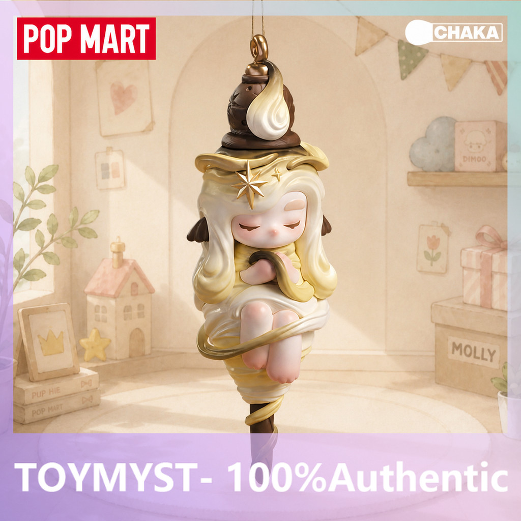 [secret] POPMART CHAKA One Needle One Line Series กล่องปริศนาฟิกเกอร์ของแท้เล่นอินเทรนด์
