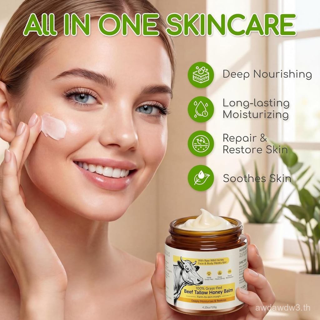 ใช้สําหรับเนยหน้า, Butter Honey Moisturizer, เนย 100% จากเนื้อ Grass-Fed AIEL
