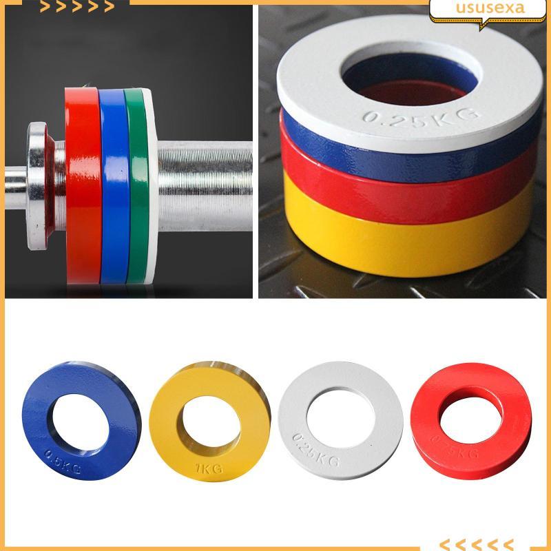[Ususexa] Fractional Weight Plates Micro Weight Plate Barbell Mini Weight Plate Fractional Disc Stee