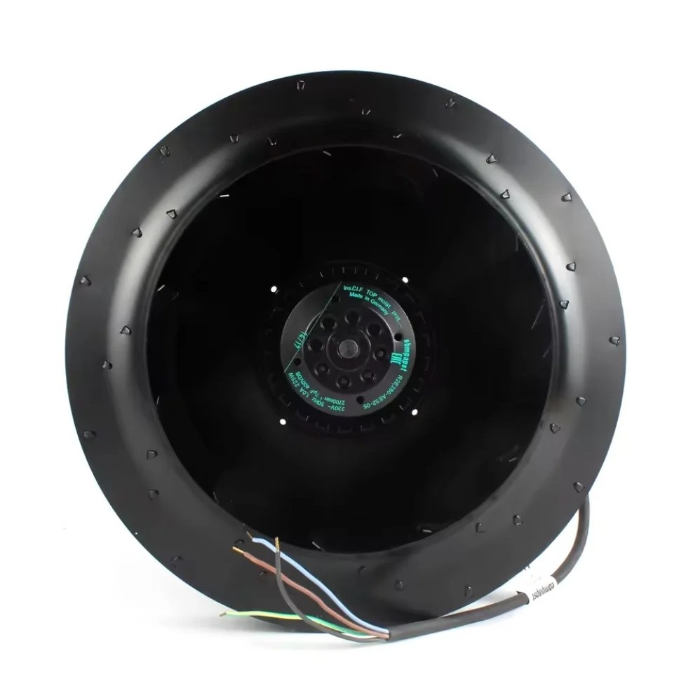 GHPY ยี่ห้อใหม่เยอรมันแรงเหวี่ยงพัดลมระบายความร้อน R2E280-AE52-XX AC230V 225W 2700rpm 0.51A 225 มม.A