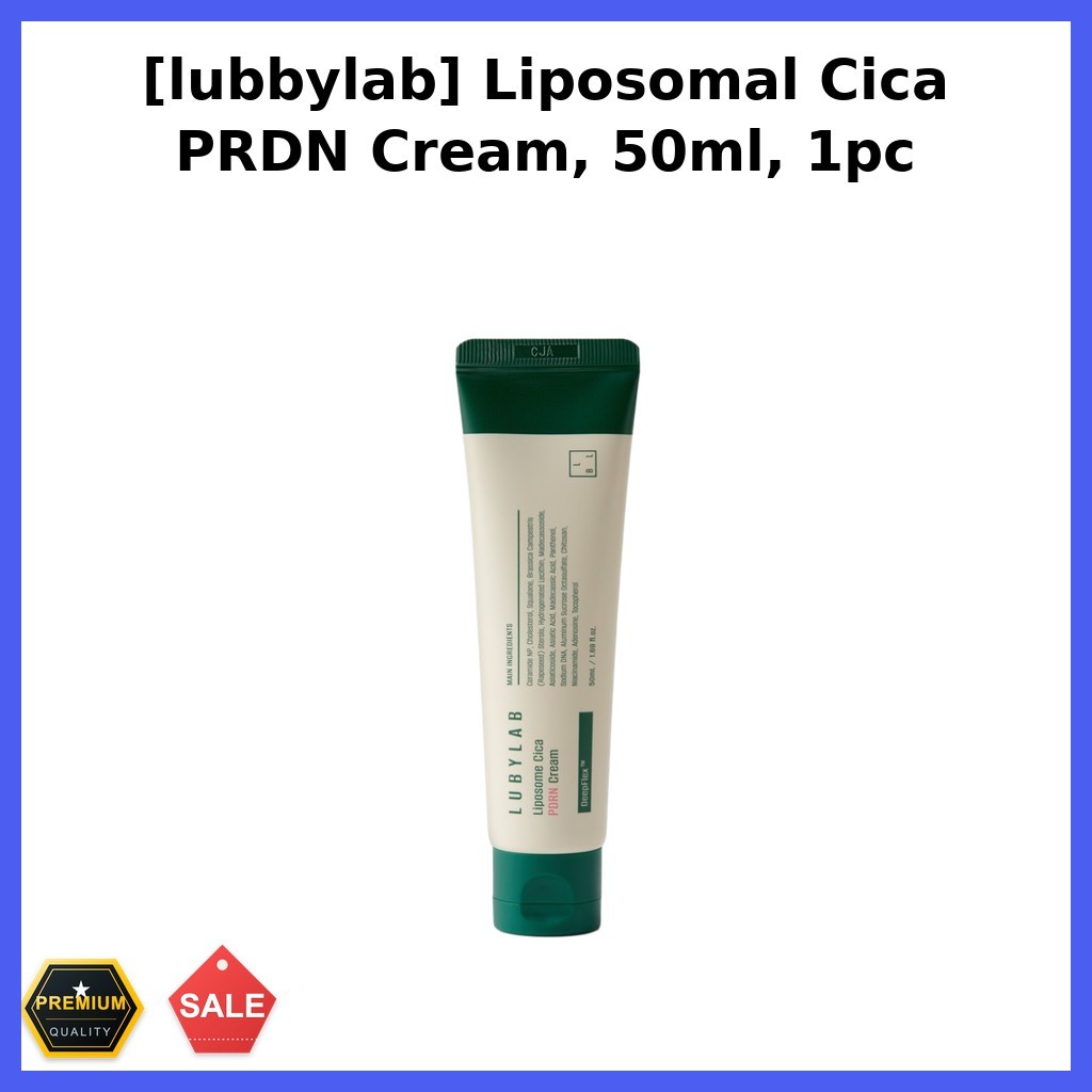 [lobbylab] Liposomal Cica PRDN Cream, 50ml, 1pc / Korean Cica Cream / Sensitive Skin Care / ของแท้ 1