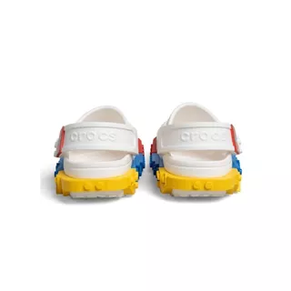 CROCS รองเท้าลำลองเด็ก LEGO® CREATIVITY CLOG - WHITE