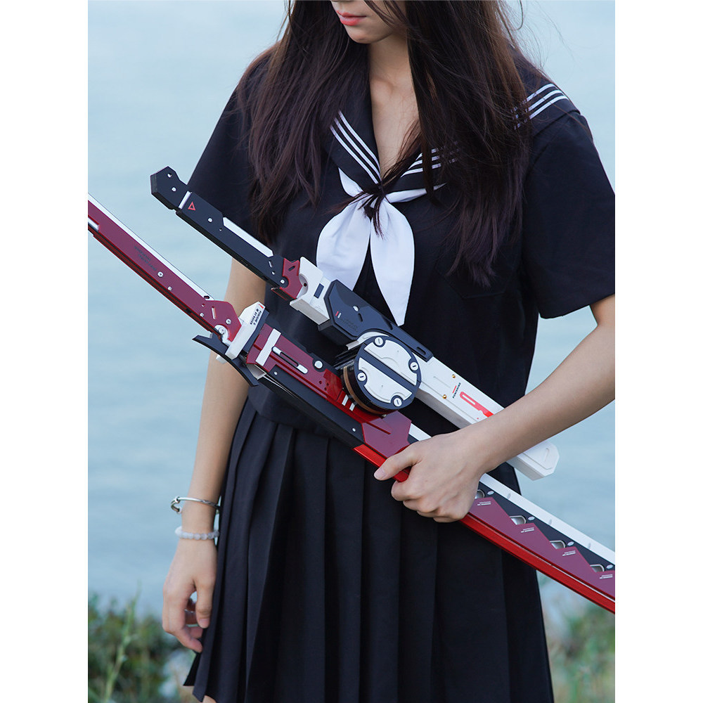 [พรีออเดอร์] Night Blaze Katana ของ Lucia จาก Punishing: Gray Raven รุ่นดาบเรืองแสงสำหรับคอสเพลย์ ไม