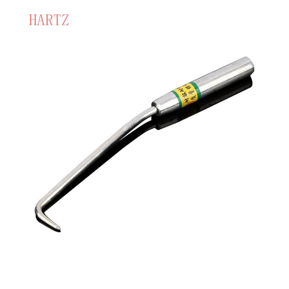 HARTZ ตะขอลวดสําหรับเหล็กบิดผูกตะขอแบริ่งตะขอลวดผูกตรงดึงเหล็กบาร์ตะขอ