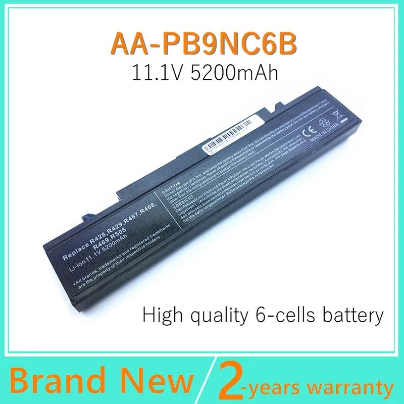 แบตเตอรี่แล็ปท็อปใหม่สําหรับ Samsung RC530 RC710 RC720 RC730 RF410 RF510 RF710 RF411 RF511 RF711 RF7