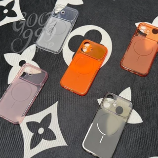 เคสไอโฟน17 เหมาะสำหรับ IPhone 12 11 17 15 14 13 Pro MAX 15 Plus วัสดุสีทึบที่เหนือกว่าและเรียบง่ายบรรยากาศป้องกันการตก