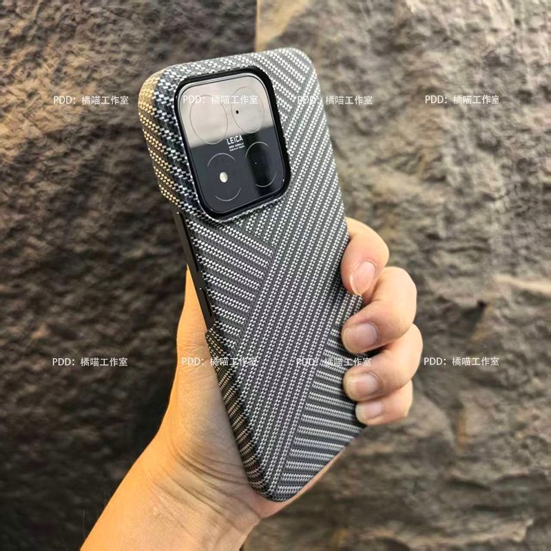 สําหรับ Xiaomi 17max Phone Case 17pro  螺纹理包防水壳