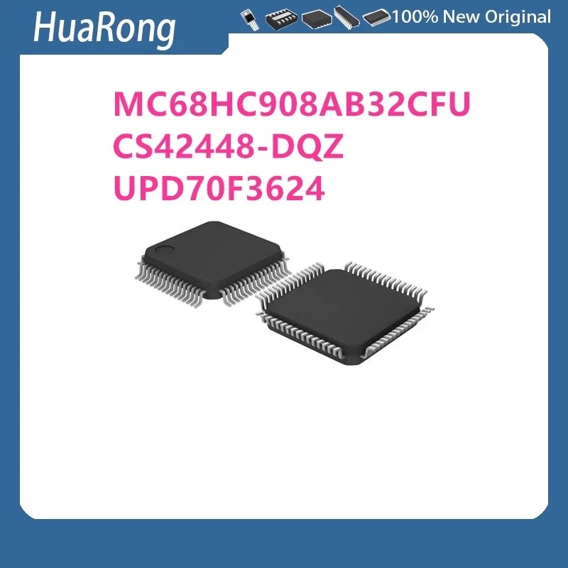 2 ชิ้น/Batch MC68HC908AB32CFU CS42448-DQZ CS42448 UPD70F3624 70F3624 QFP64 STR710FZ2T6 R710FZ2T6 XC3
