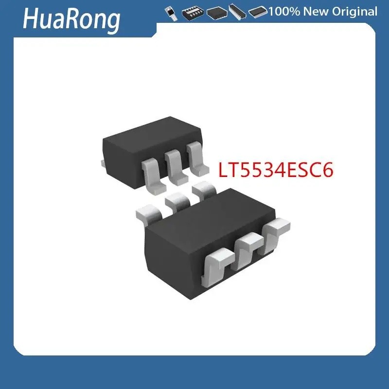 5 ชิ้น/แบทช์ LT5534ESC6 5534 LT5534 LT5534E LT5534ES 5534E SC-70
