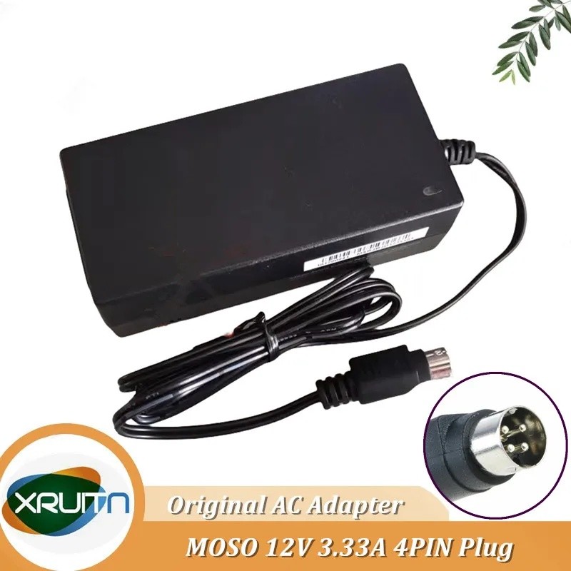 ของแท้ MOSO 12V 3.33A 40W MSA-Z3330IC12.0-48W-Q AC Switching Power Adapter Charger NOM-029-ENER-2017