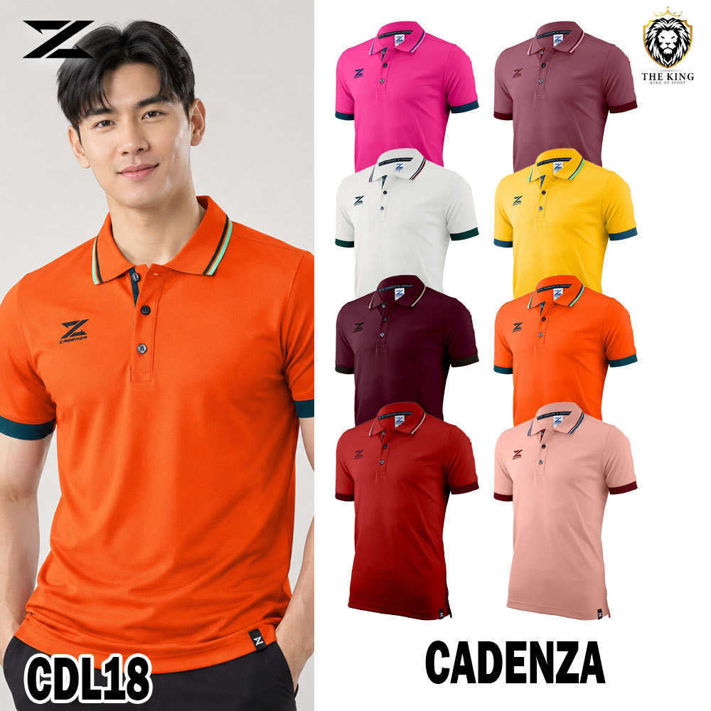 เสื้อโปโล POLO เสื้อโปโลคาเดนซ่า CADENZA CDL-18 ไซส์ชาย แท้100%