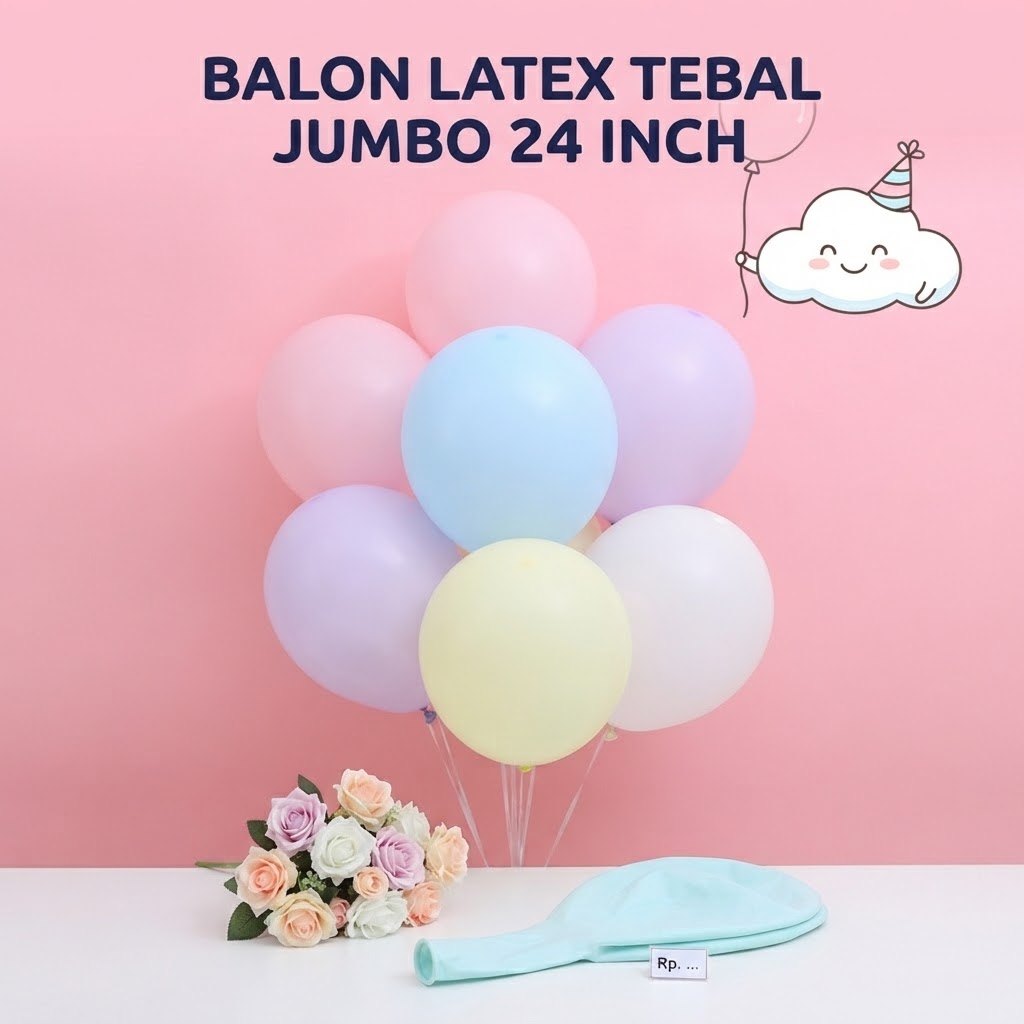 AC HAPPY 24 นิ้ว LATEX BALLOON