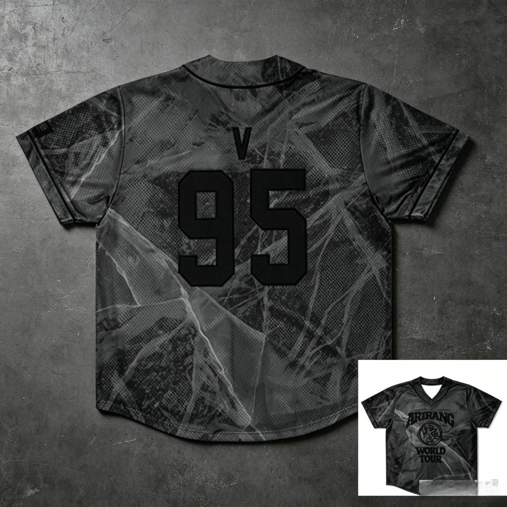 2026 BTS Arirang Tour 3D Print Merch Unisex Jersey, Kpop Concert Outfit Y2k Breathable Top, Men's Wo