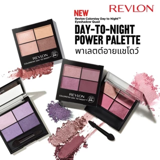 Revlon Colorstay Day To Night Eyeshadow Quad เรฟลอน คัลเลอร์สเตย์ เดย์ ทู ไนท์ อายชาโดว์ ควอด