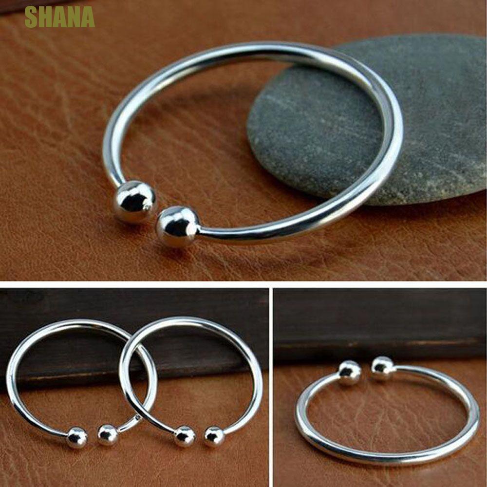 SHANA กําไลข้อมือแบบปรับได้ของขวัญอินเทรนด์เครื่องประดับแฟชั่น