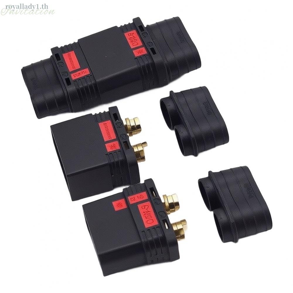 QS8-S Connector เทอร์มินัลทองแดงเคลือบทองพลาสติก