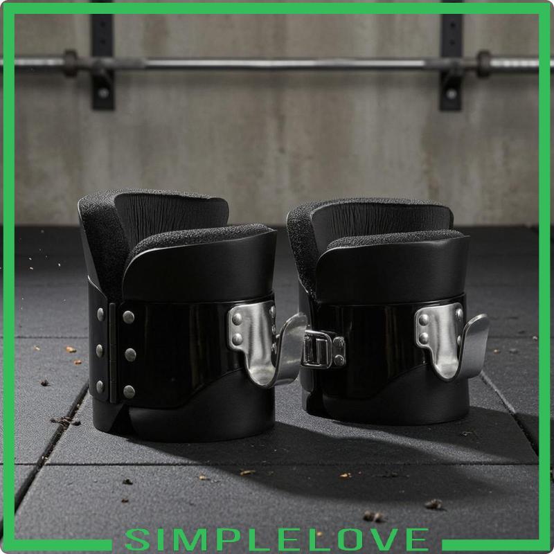 [Simple] Inversion Boot Straps Ergonomic Cushion Ankle Support Gym Cuffs Adjustable Cuff Straps for 
