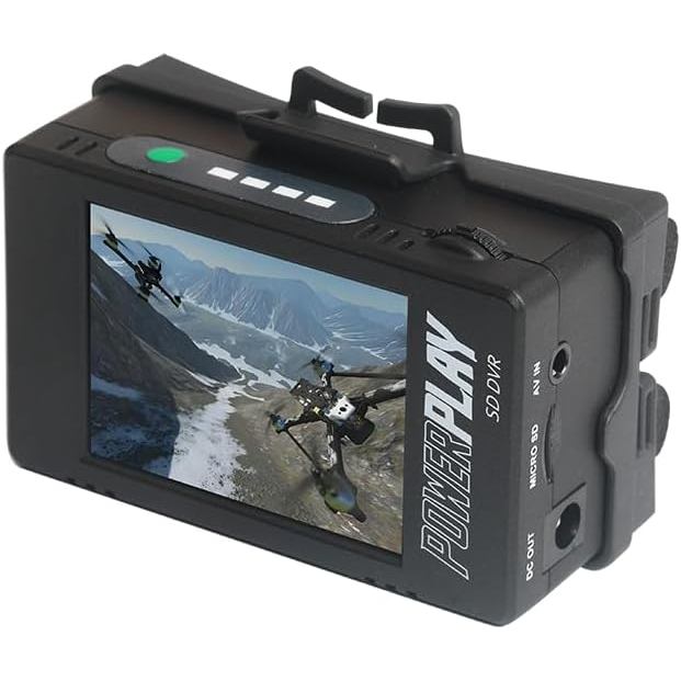RunCam 2025 ล่าสุด Immersion RC PowerPlay Vintage กล้อง DVR หน้าจอ LCD 60fps การบันทึกสําหรับกล้องวิ