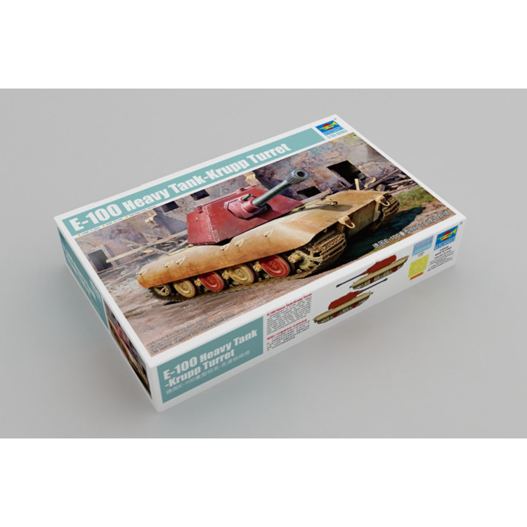 Trumpeter 1/35 09543 E-100 Heavy Tank Krupp Turret ชุดโมเดล