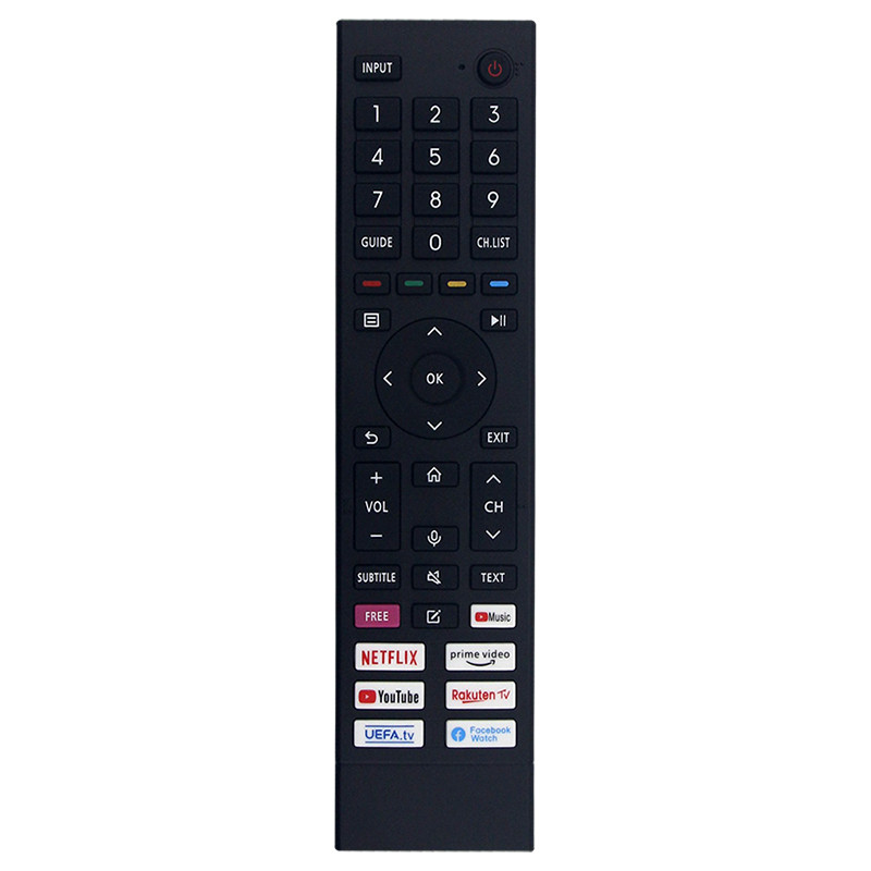ใช้งานร่วมกับ Hisense TV 70A7100F 75A76GQ 75A7GQ 50A6BG 50A7100F 50A76GQ 50A7GQ 50E76GQ 55A66G รีโมท