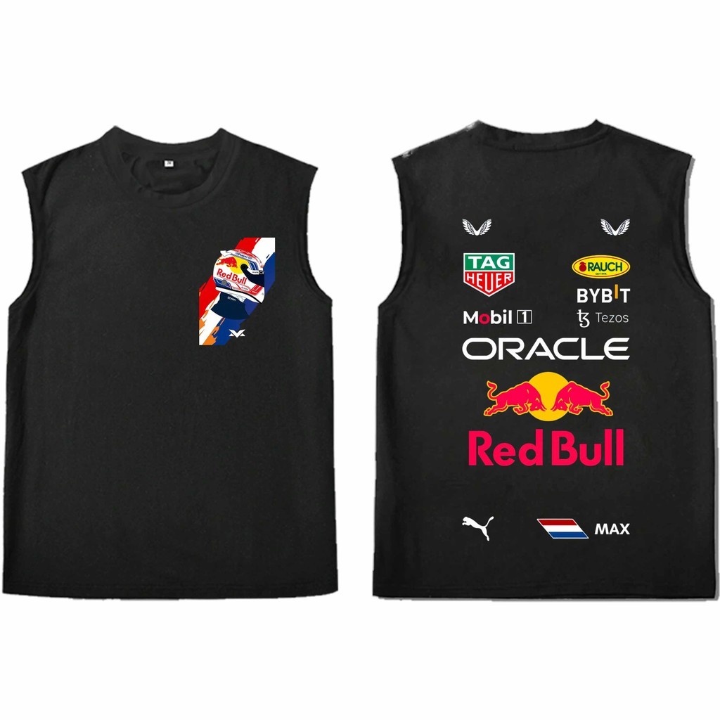 Red Bull Racing Turbo Tank ️ | F1 Speed Graphic Vest เสื้อกล้าม Red Bull Racing