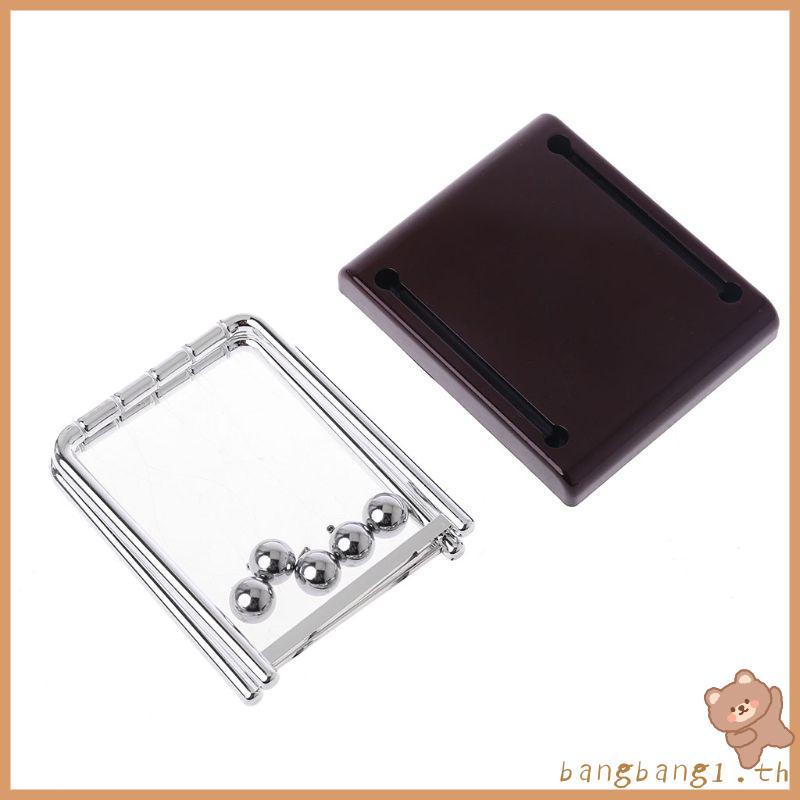 Bangb Cradle Steel Newton s Balance ฟิสิกส์วิทยาศาสตร์ลูกตุ้มของเล่นโต๊ะสนุก