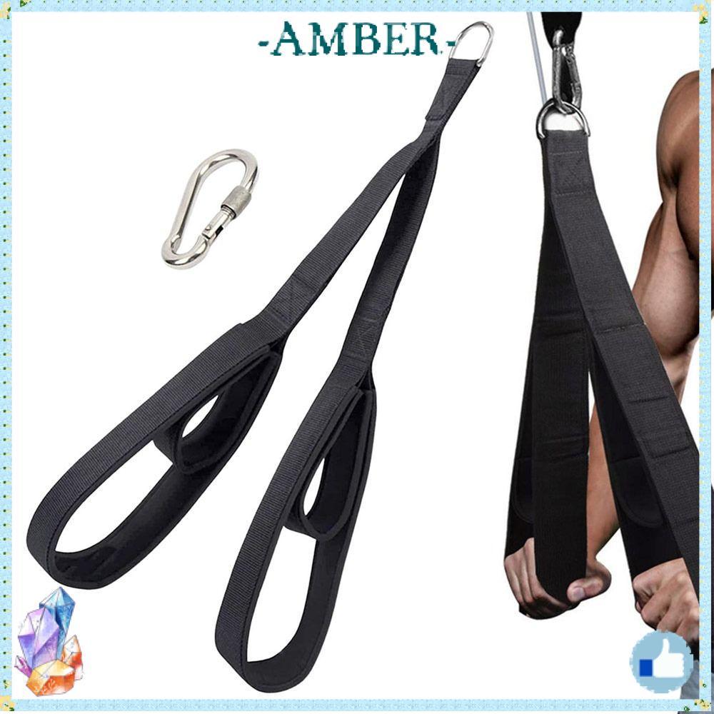 AMBER Pulldown Rope, Gym Multi-functional Leg Raise Strap, อุปกรณ์ออกกําลังกายอเนกประสงค์ Tricep Str