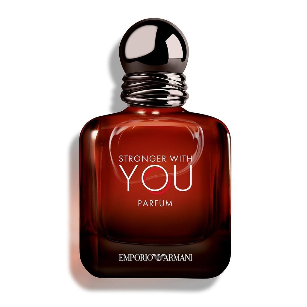 Armani Beauty Stronger With You Parfum - Ambery Leathery Cologne for Men 7F4E