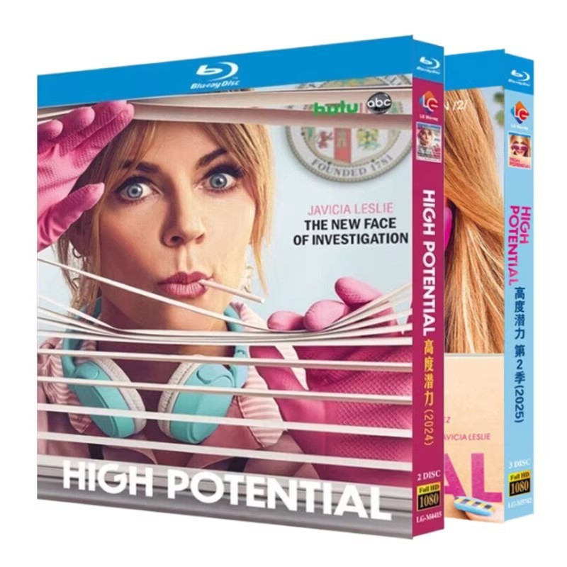 ละครแผ่นบลูเรย์ HPI Remake / High Potential Season 1-2 (2024-2025) 5BD G01