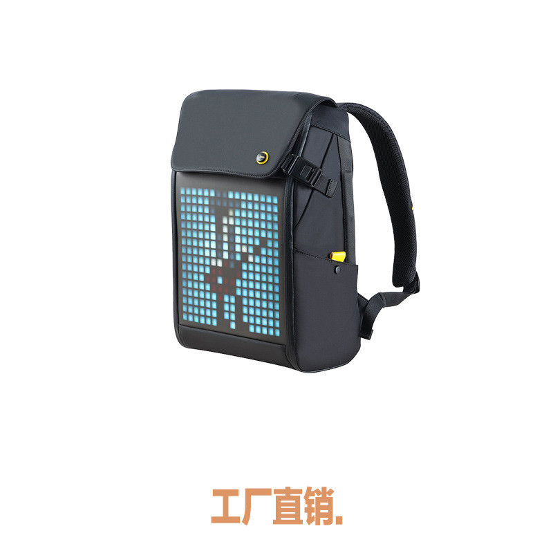 Divoom Divoom M Style Pixel Backpack หน้าจอ LED กีฬากันน้ําสุดเท่สําหรับของขวัญวันเกิดแฟนแฟน