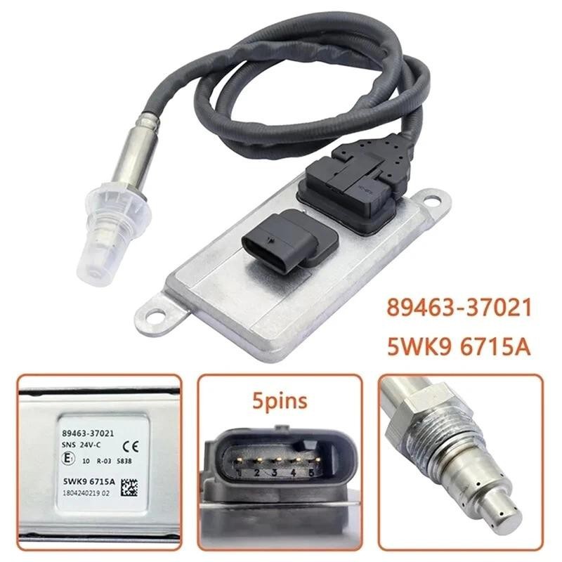 24V Nox Sensor 8 สายสําหรับ Hino รถบรรทุก Toyota Detroit Inlet 89463-37021 5WK96715Aauto ชิ้นส่วนตกแ