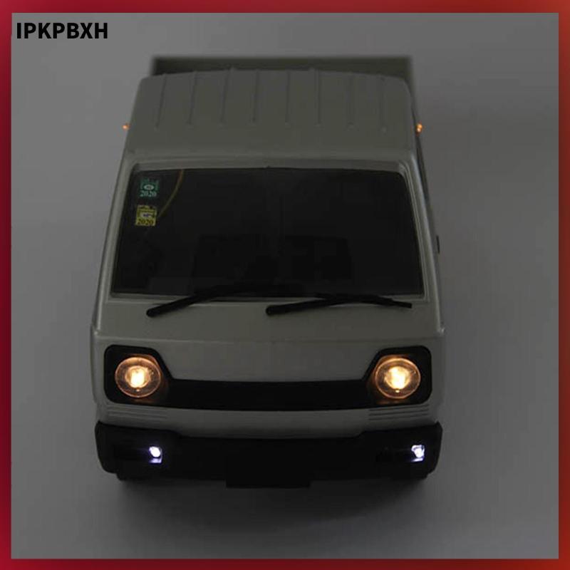 MagiDeal RC รถไฟท้ายด้านข้างกลุ่มโคมไฟสําหรับ WPL D-12 1/10 Scale RC Drift รถบรรทุก