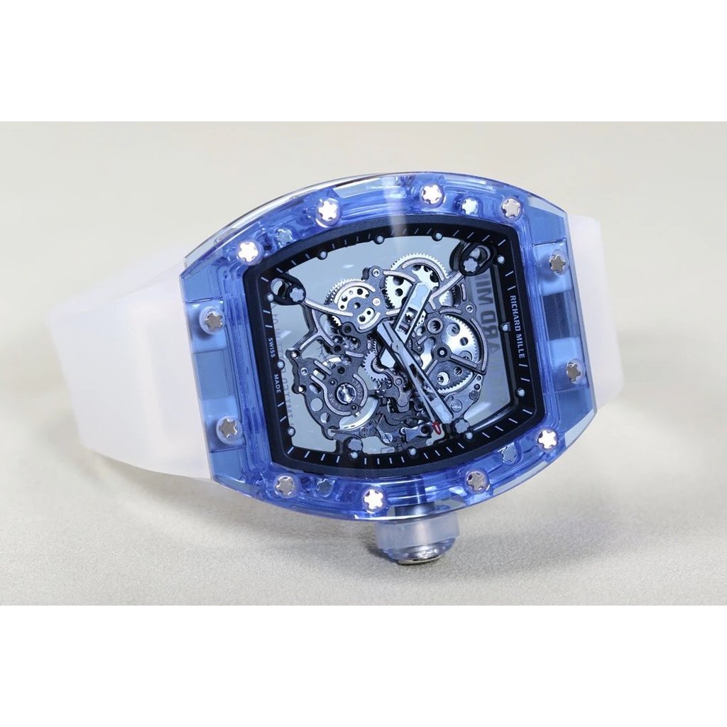R RM {Crystal Love · All-in-One Real Machine} RICHARD Miller Crystal RM055 RM3 Crystal Clear · Icy C