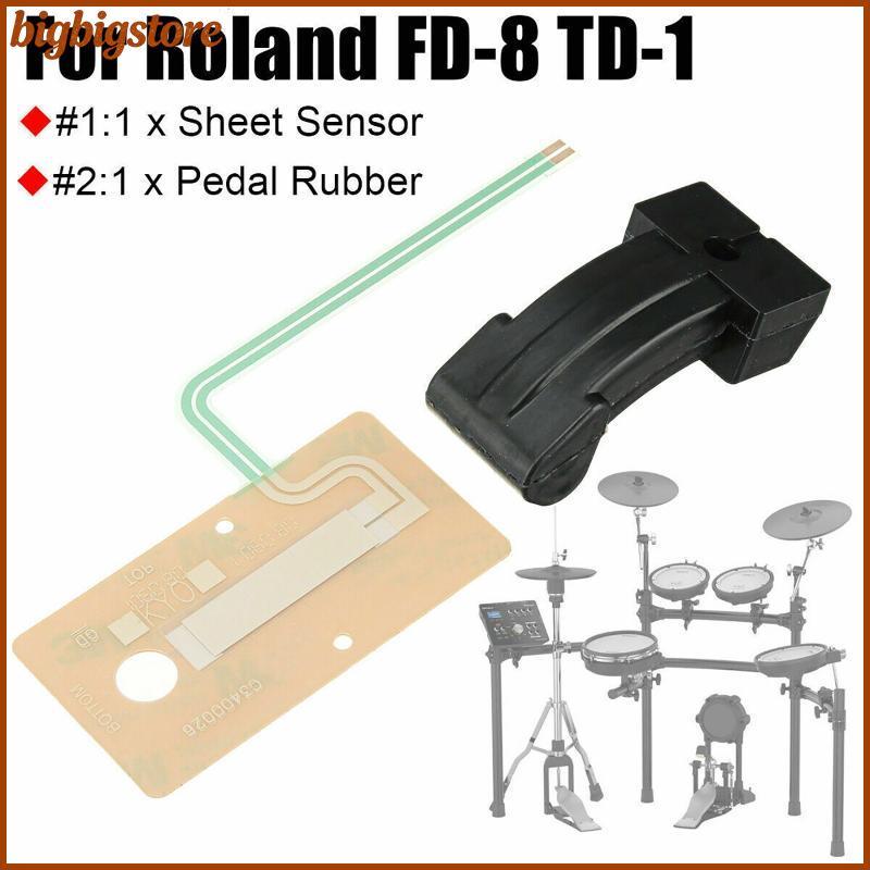 ใหญ่ 1 ชุดสําหรับ Roland กลอง FD-8 TD-1 TD-9 TD-11 TD-15 TD-17 TD 1 9 11 15 17 Hi หมวกแผ่น Sensor Ac