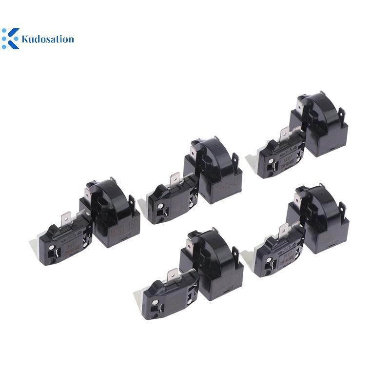 Kudosion PTC Starter Relay ตู้เย็น Starter Relay ตู้เย็น Overload Protectorpatible พร้อมตู้เย็นpress