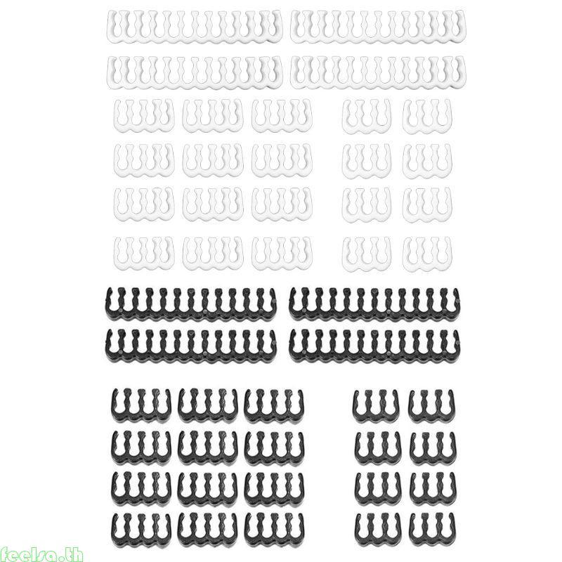 Feela Cable Organizers Manager หวีลวดสําหรับสายเคเบิล 3 มม. 24Pin x 4 8Pin x 12 6Pin x 8