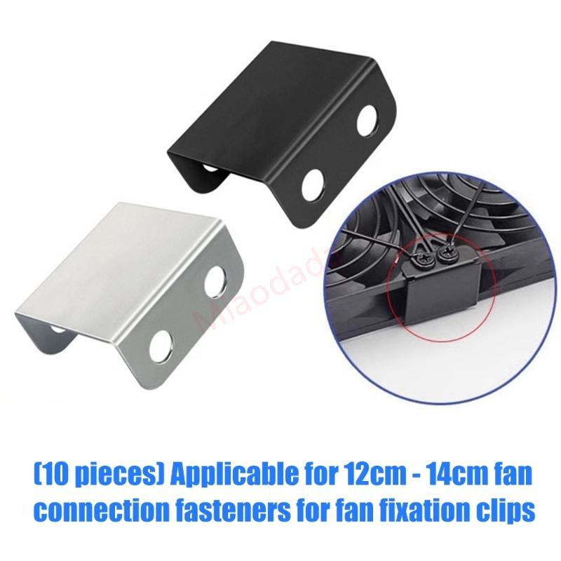 MDD Fan Mount Clip Part for 120 mm to 140 mm PC Cooling Layout Tasks Use