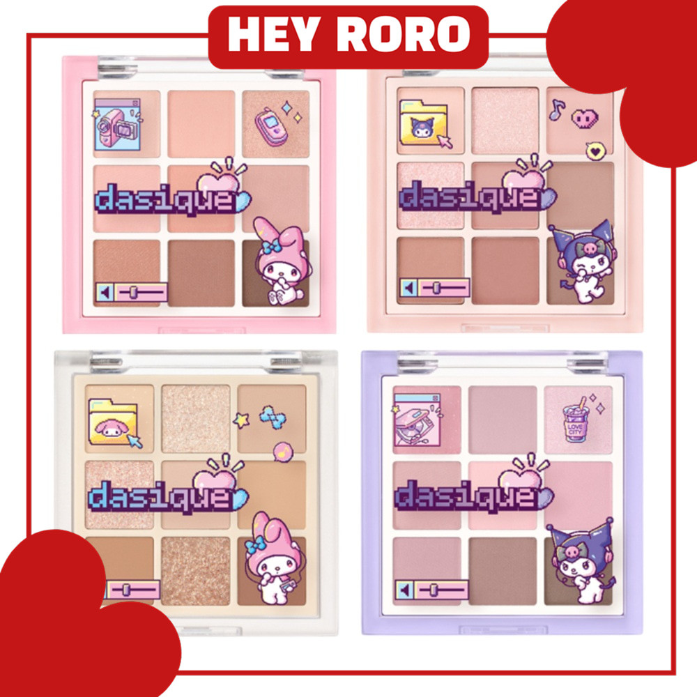 [DASIQUE] SANRIO City Pop Edition Mini Shadow Palette 3.6g